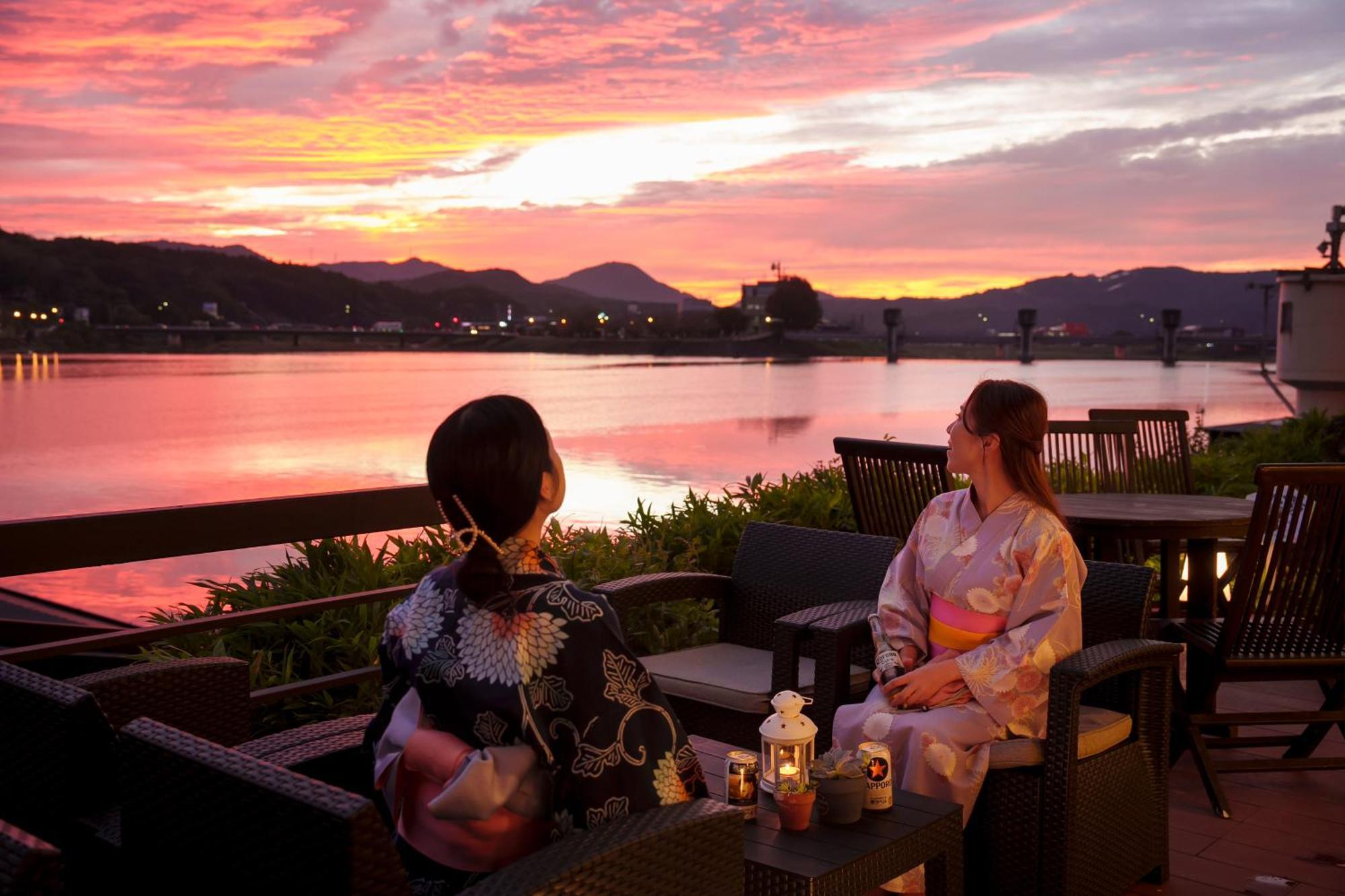 Hita Onsen Kizantei Hotel Dış mekan fotoğraf