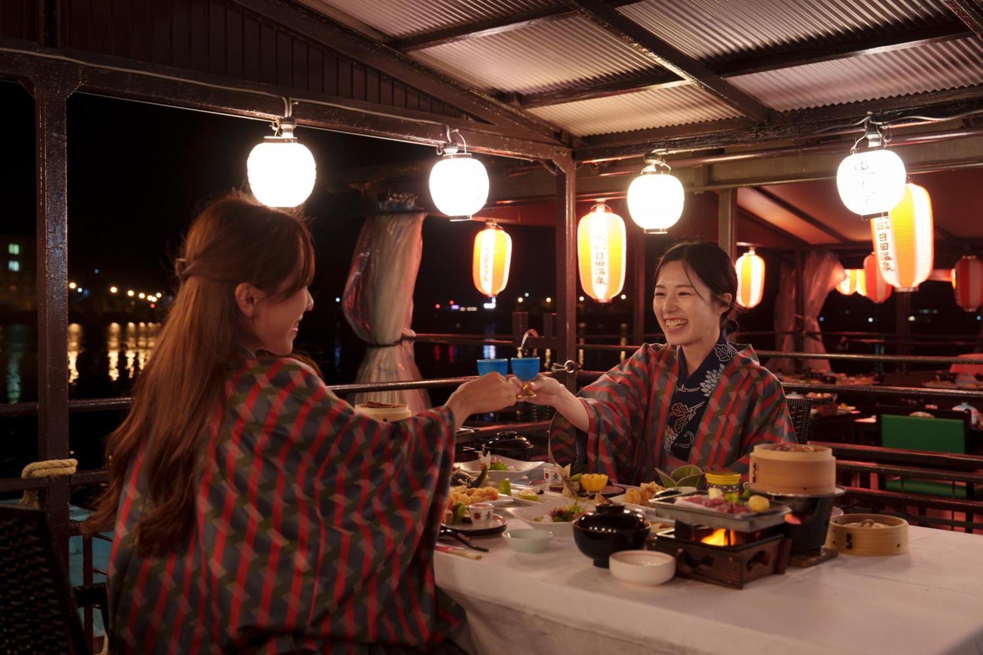Hita Onsen Kizantei Hotel Dış mekan fotoğraf