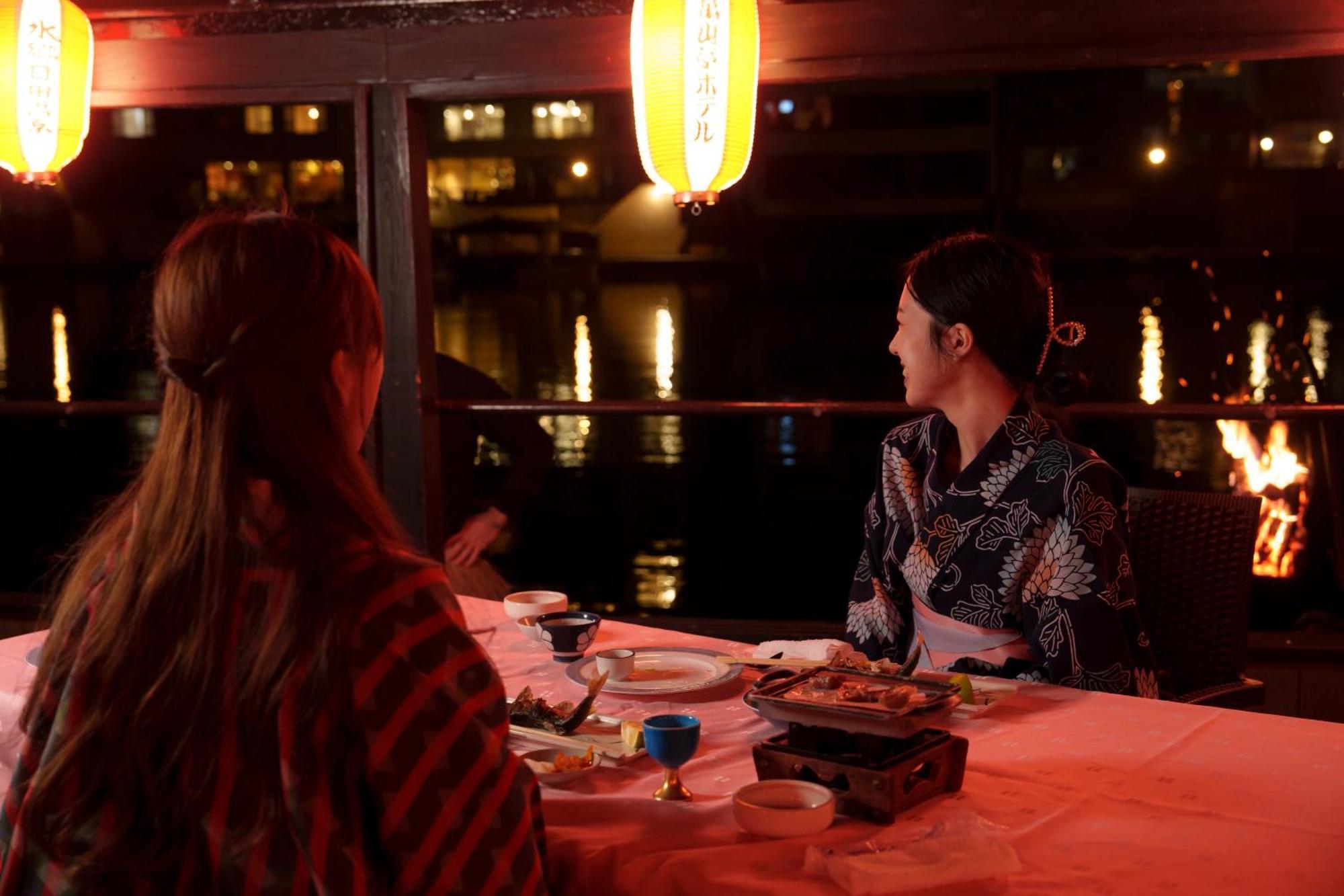 Hita Onsen Kizantei Hotel Dış mekan fotoğraf